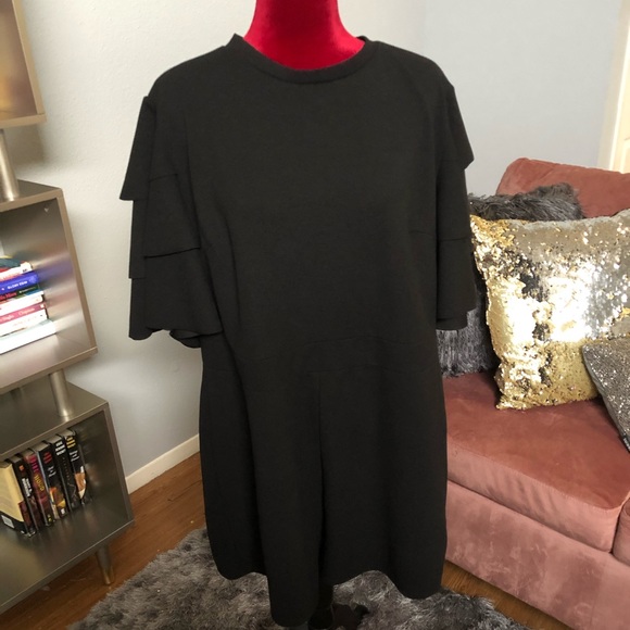 Black dressy Romper - Picture 2 of 6